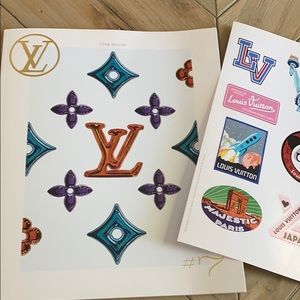 Louis Vuitton Catalog #7 2017-2018 with Stickers